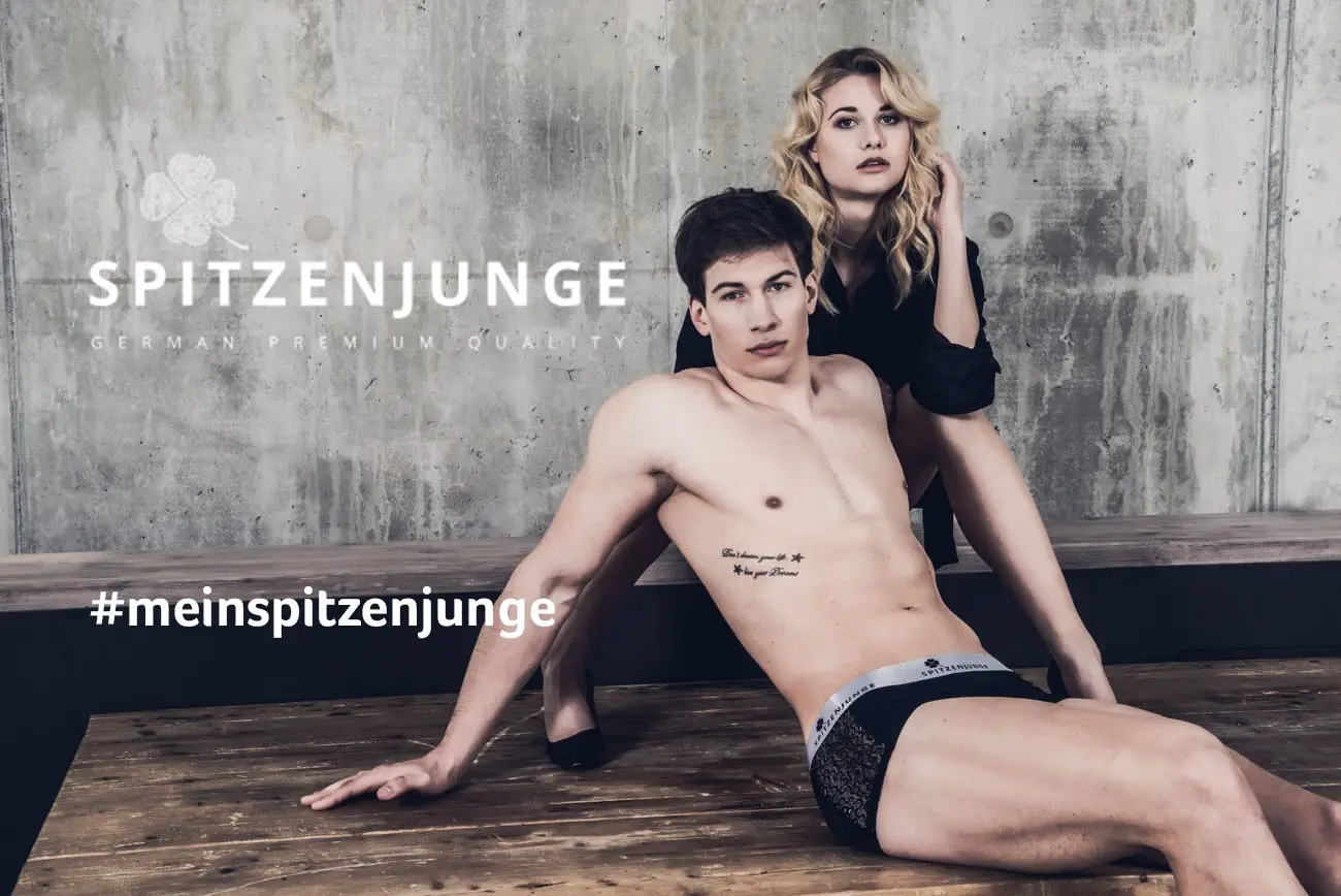 AD Campaign SS 2016 für Spitzenjunge Unterwäsche