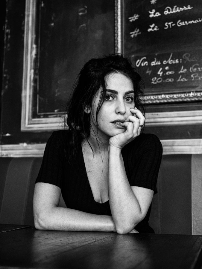 Garance Thenault, Paris, Actress photographed at Le Central by Steven P. Carnarius
